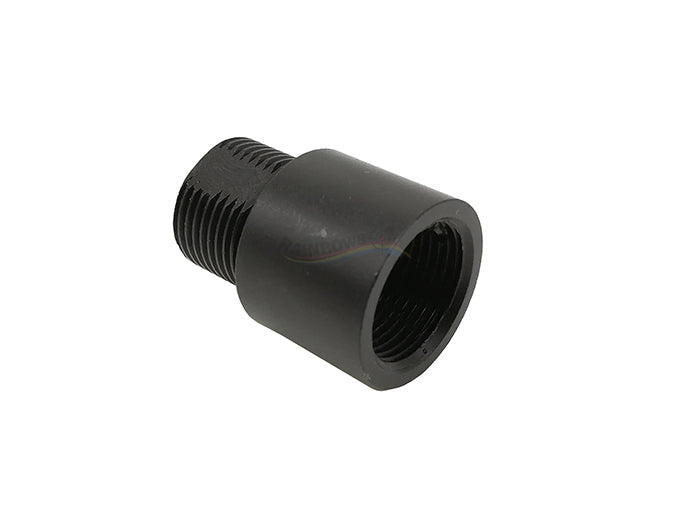 The Jäger Cave 14mm CW to CCW Barrel Adapter (Black)