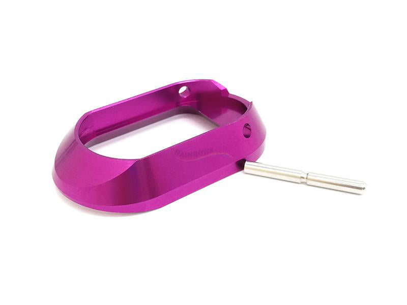 Airsoft Masterpiece CNC Magwell (No Marking) For Marui Hi-Capa (Purple)