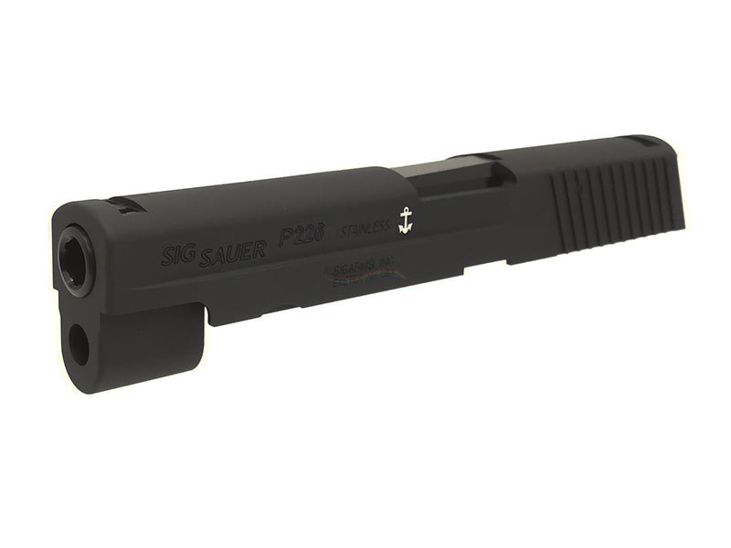 Creation Aluminum Slide Set for Marui P226 Railed GBB (NAVY Marking)