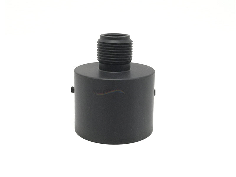 T-N.T. Studio APS-X CNC Silencer Adapter For KSC MP9 (Black)