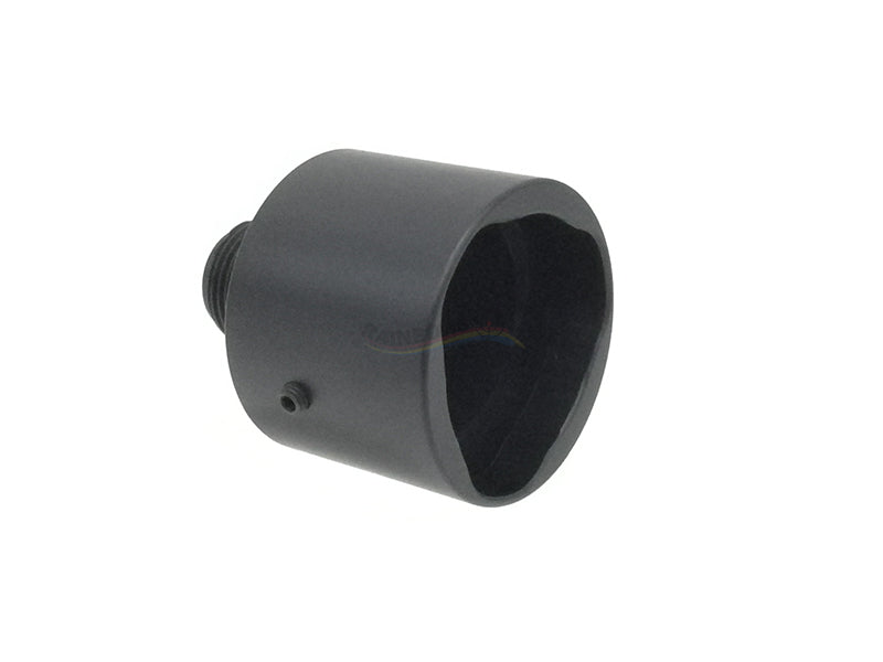 T-N.T. Studio APS-X CNC Silencer Adapter For KSC MP9 (Black)