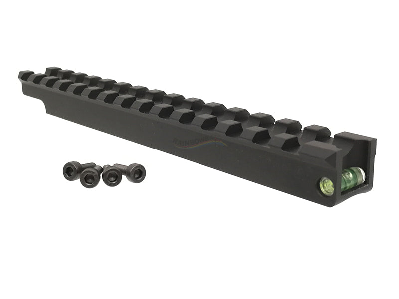 Maple Leaf CNC Precision Level Scope Rail Mount with Bubble Level For TM VSR-10 Series / FN SPR A5M (Green)