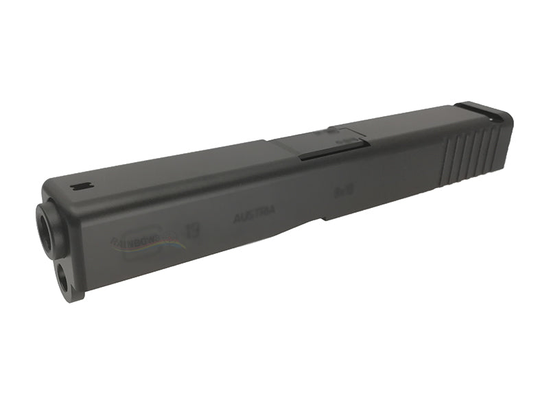 GunsModify Aluminum CNC Slide & Barrel Set For Marui G19 (Black)