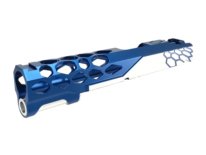 EDGE Custom "SHIELD" Aluminum Standard Slide for Hi-CAPA/1911 (Blue, TwoTone,) Limited Edition