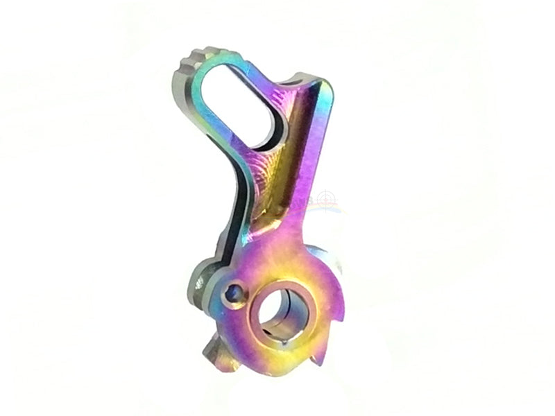 DP Match Grade CNC Stainless Steel Hammer for Hi-Capa (Type A, Rainbow)