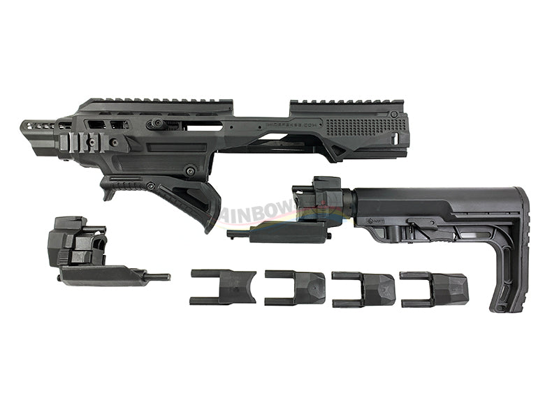 Pistol to Carbine Conversion Full Kit Set (Black)