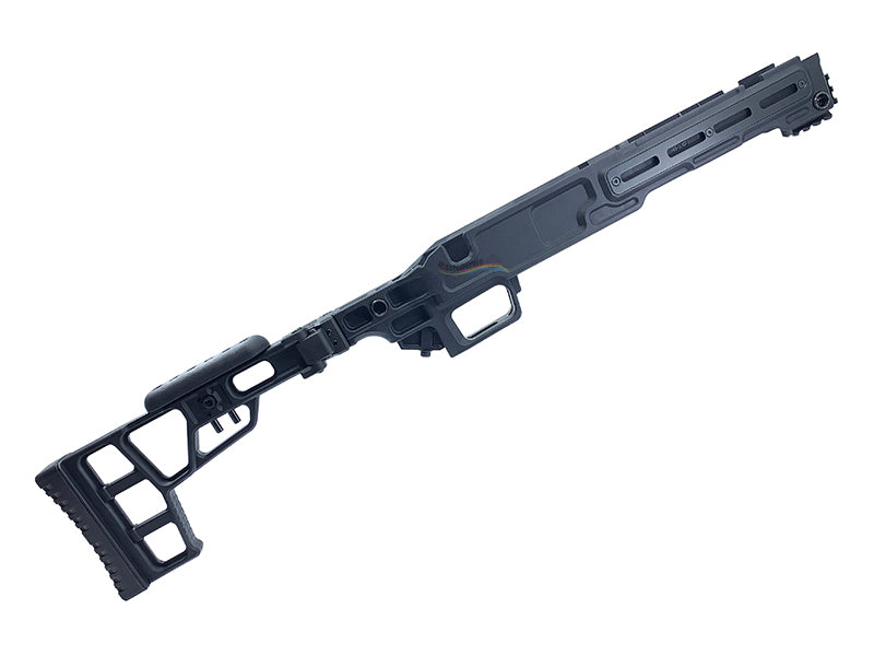 Maple Leaf MEW MLC-S2 Rifle Chassis For VSR10 & MLC-338 Sniper (Black)