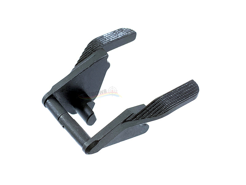 FPR STI Type CNC Steel Thumb Safety for Marui Hi-Capa (Black)