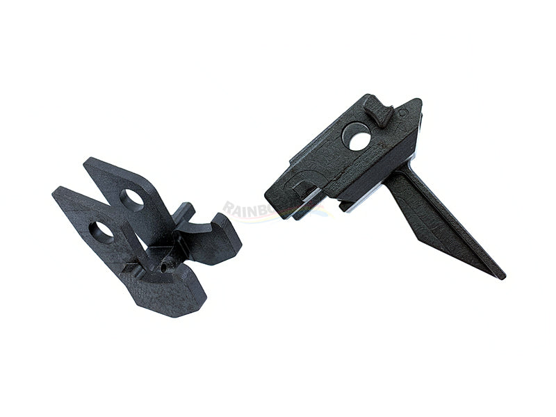 Bow Master CNC Steel Trigger Set for GHK AK GBBR (Type A)