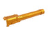 5KU 9INE Style Threaded Outer Barrel For Marui G19 (14MM CCW, Gold)