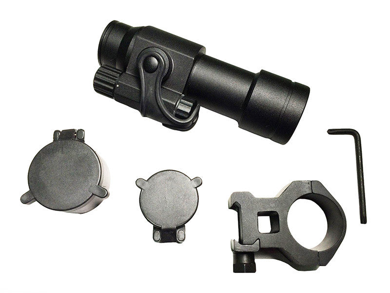 30mm Reflex Red Dot Sight A.lever + NB01 - Black