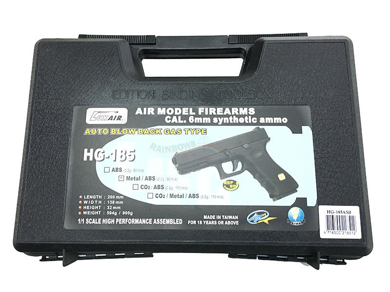 HFC HG-185 G17 Metal Slide GBB Pistol