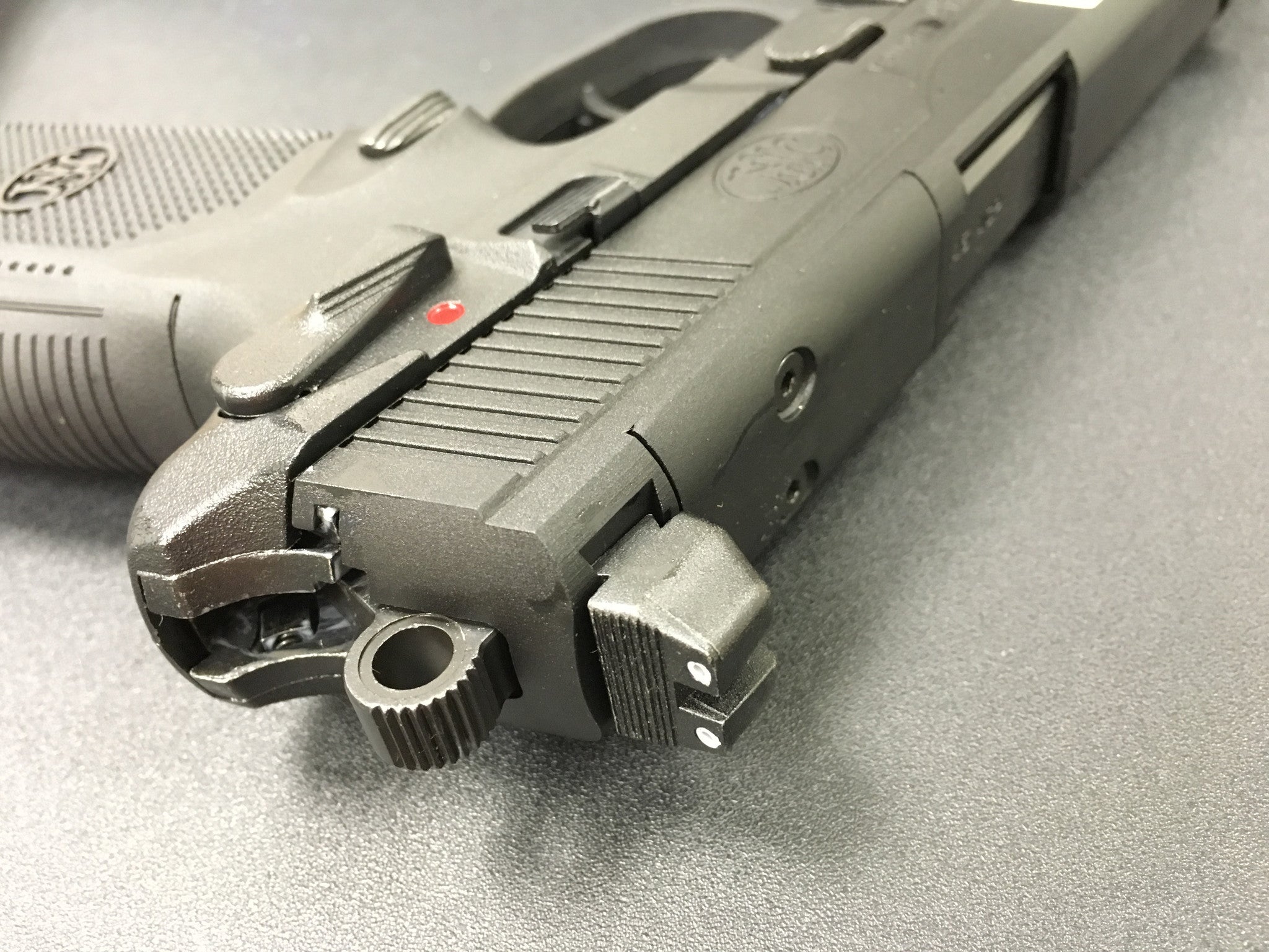 Cybergun FNX 45 Tactical GBB Pistol (Black)