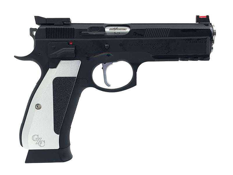 APLUS Custom KJ Works CZ75 SP01 ACCU Custom GBB/CO2 Pistol