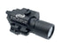 Sotac X400 Flashlight with Laser (Black)