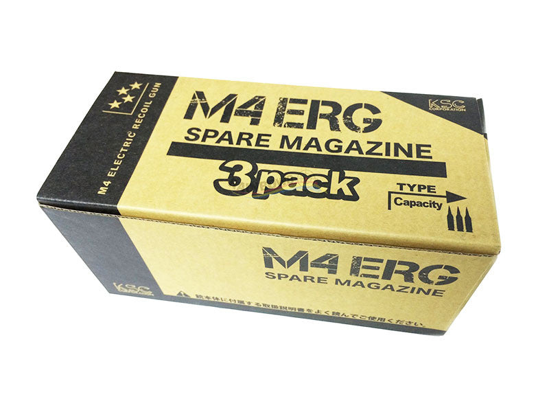 KSC M4A1 ERG 350rd Magazine (3PCS Pack)