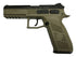 KJ Works CZ75 P09 Duty GBB/CO2 Pistol - Tan (ASG Licensed)
