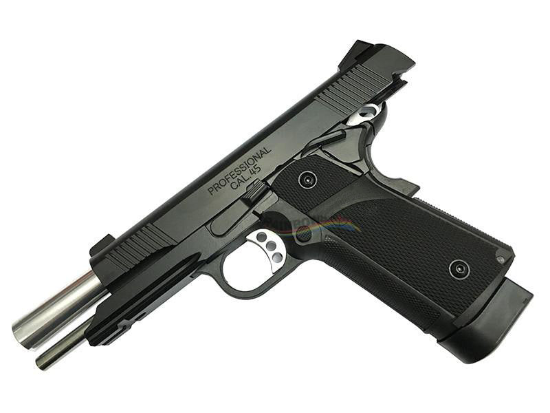 APLUS Custom KJ Works KP05 Full Metal GBB/CO2 Pistol