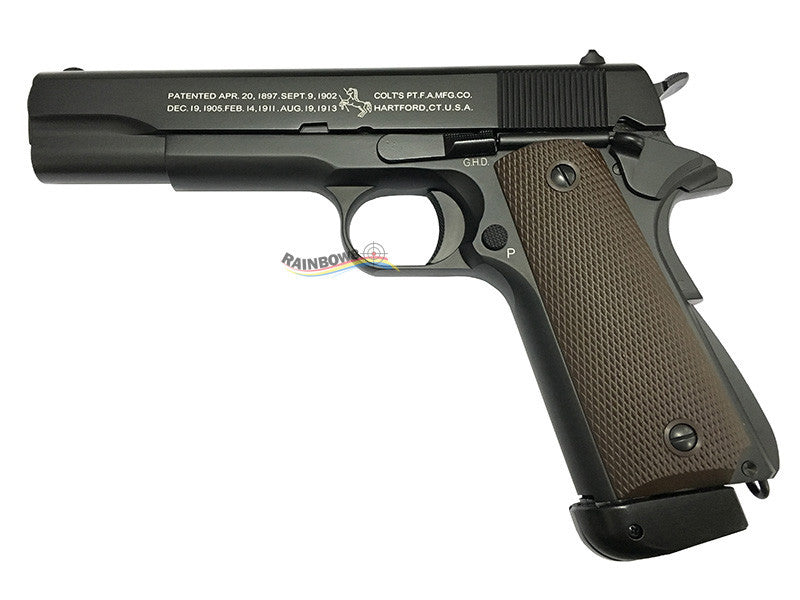 KJ Works M1911A1 Full Metal GBB/CO2 Pistol