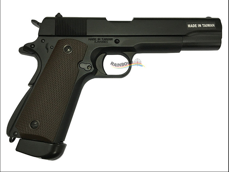 KJ Works M1911A1 Full Metal GBB/CO2 Pistol