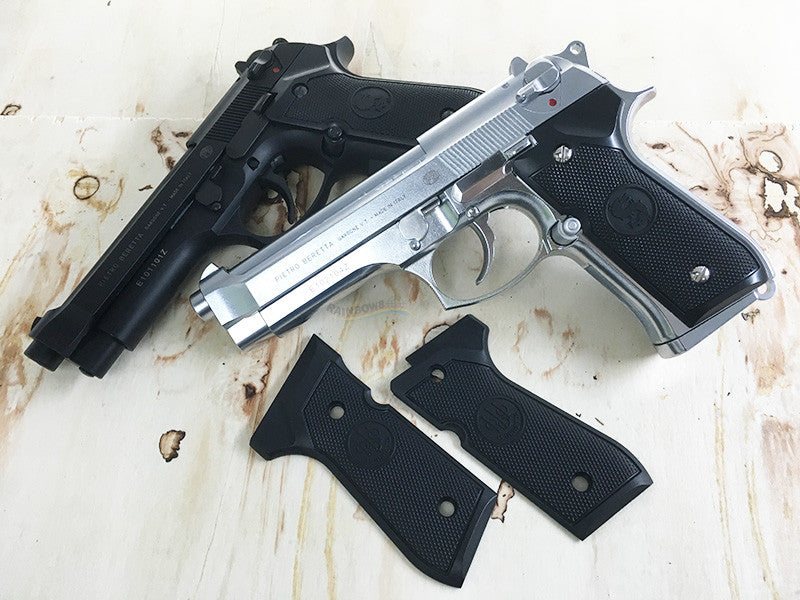 LS M9 GBB Pistol (Silver, ABS Ver.)