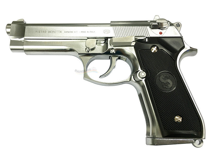 LS M9 GBB Pistol (Silver, ABS Ver.)