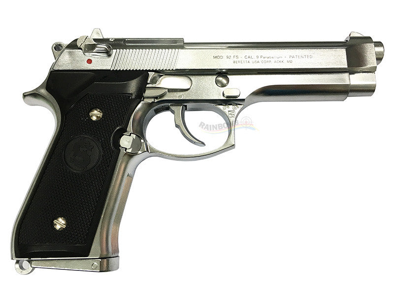 LS M9 GBB Pistol (Silver, ABS Ver.)