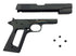 Guarder Aluminum Slide & Frame for Marui M1911A1 (US ARMY / Black)