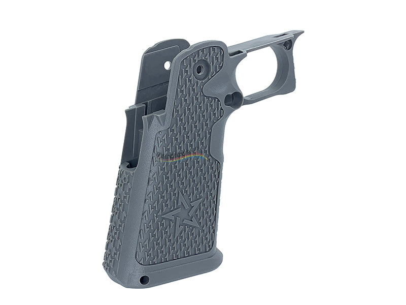 Nova STI 2011 Style Custom Polymer Grip for Marui Hi-Capa GBB (Grey)