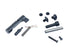 Nova STI 2011 Style Custom Polymer Grip for Marui Hi-Capa GBB (Black)