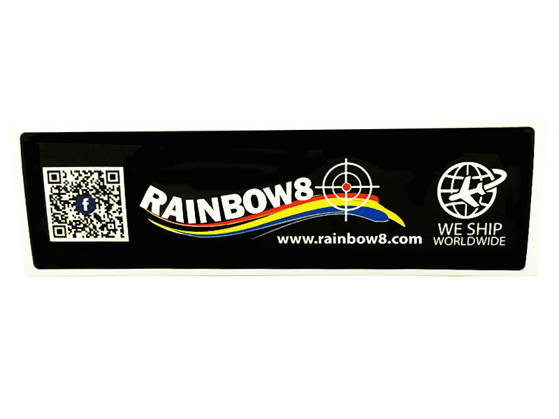 Rainbow8 Colour Sticker