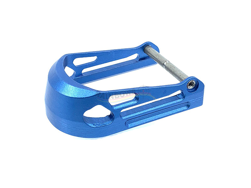 TS Custom Aluminum Magwell For Marui Hi-Capa (Blue)