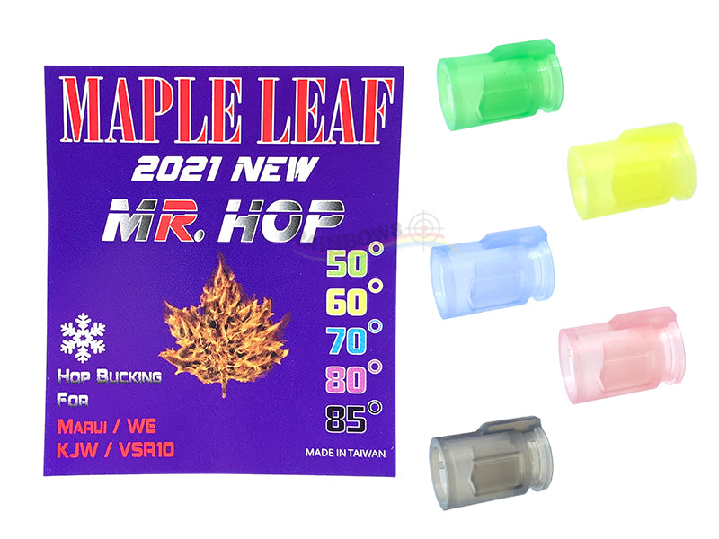 Maple Leaf 2021 NEW MR. Hop Up Silicone Bucking for Marui / WE / VSR-10 (50°/60°/70°/80°/85°)