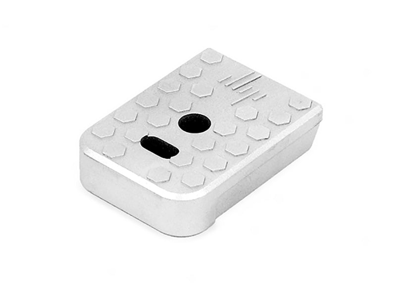 JLP Aluminum MagShoe Base Pad for G Series (Silver)