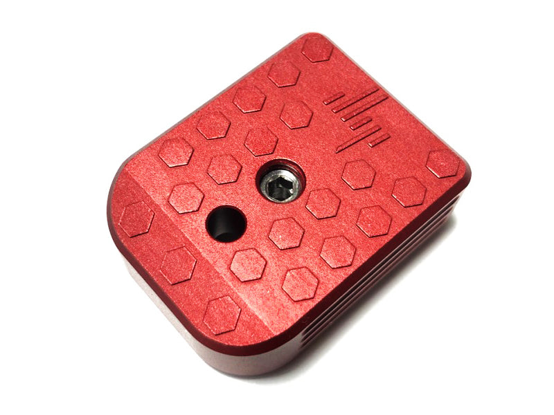 JLP Aluminum MagShoe Base Pad for Hi-CAPA (Red)