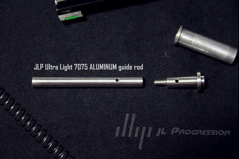 JLP Ultra Light 7075 Aluminum Guide Rod (Gen. 2) For Hi-Capa 5.1 (Black)