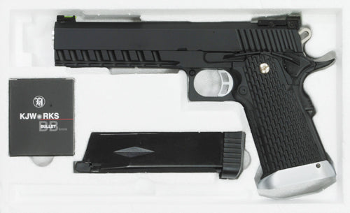 KJ Works HI-CAPA KP06 GBB/CO2 Pistol - Black