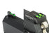 APLUS Custom KJ Works HI-CAPA KP06 GBB/CO2 Pistol - Black (With Deep Engraving Marking)