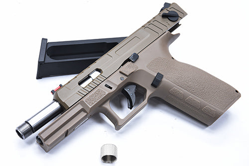 KJ Works KP-13F TBC GBB Pistol (Tan)