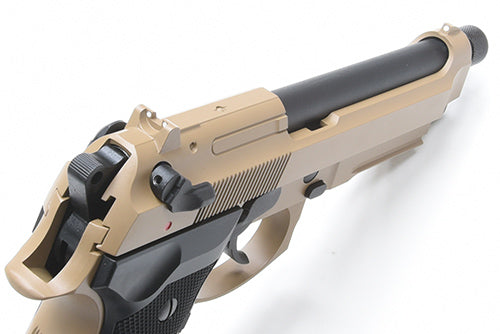 KJ Works M9A1 TBC Full Metal GBB/CO2 Pistol (Tan)