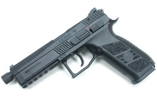 KJ Works CZ75 P09 Tactical GBB/CO2 Pistol - Black (ASG Licensed)