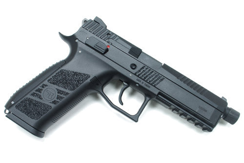 KJ Works CZ75 P09 Tactical GBB/CO2 Pistol - Black (ASG Licensed)