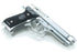 LS M9 GBB Pistol (Silver, ABS Ver.)