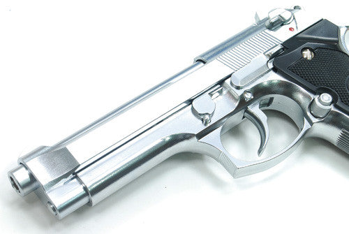 LS M9 GBB Pistol (Silver, ABS Ver.)