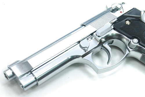 LS M9 GBB Pistol (Silver, ABS Ver.)