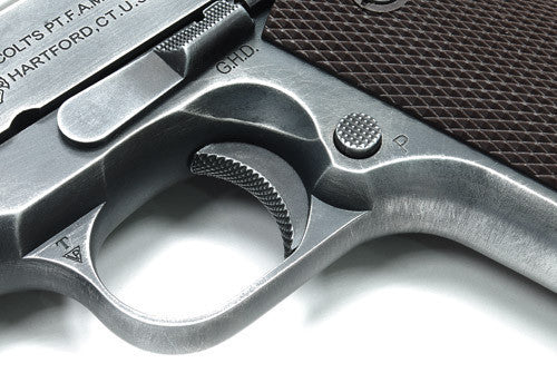 Guarder Aluminum Slide & Frame for Marui M1911A1 (National Matc / Black)