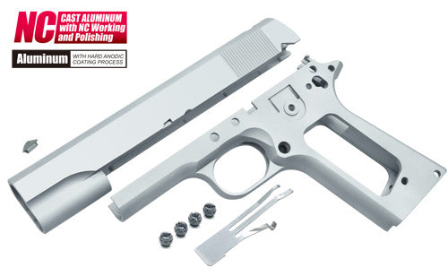 Guarder Aluminum Slide & Frame for MARUI Series'70 (None Marking/Alum. Color)