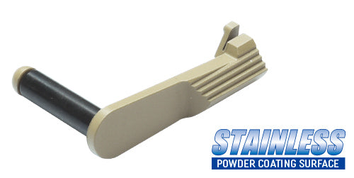 Guarder Stainless Slide Stop for MARUI M45A1 (FDE)