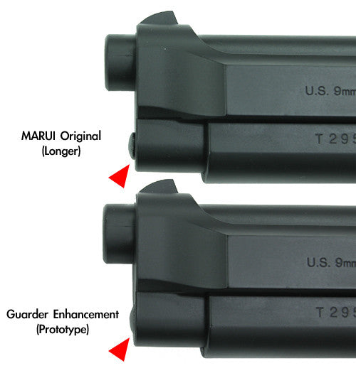 Guarder Stainless Recoil Spring Guide for MARUI/KJ M9/M92F (Sliver)