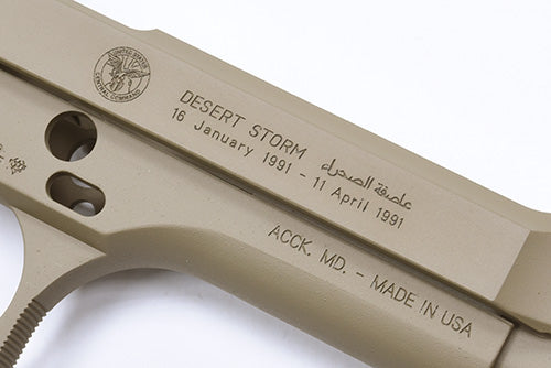 Guarder Aluminum Kit for MARUI M9 GBB Early Type -2019 New Version (Desert Storm/Cerakote FDE)